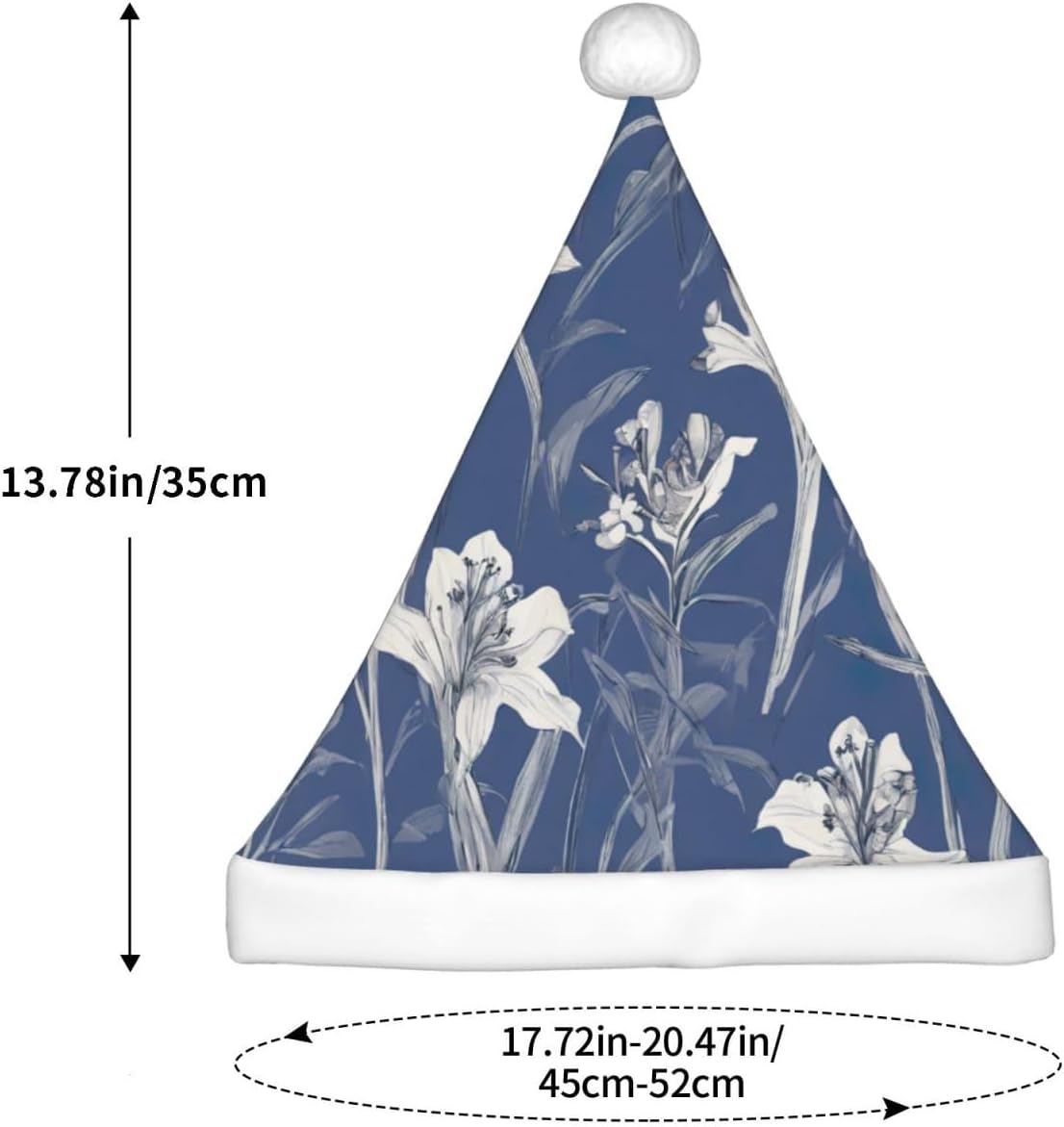 Bluebell Design 03 Christmas Santa Hat Small Size