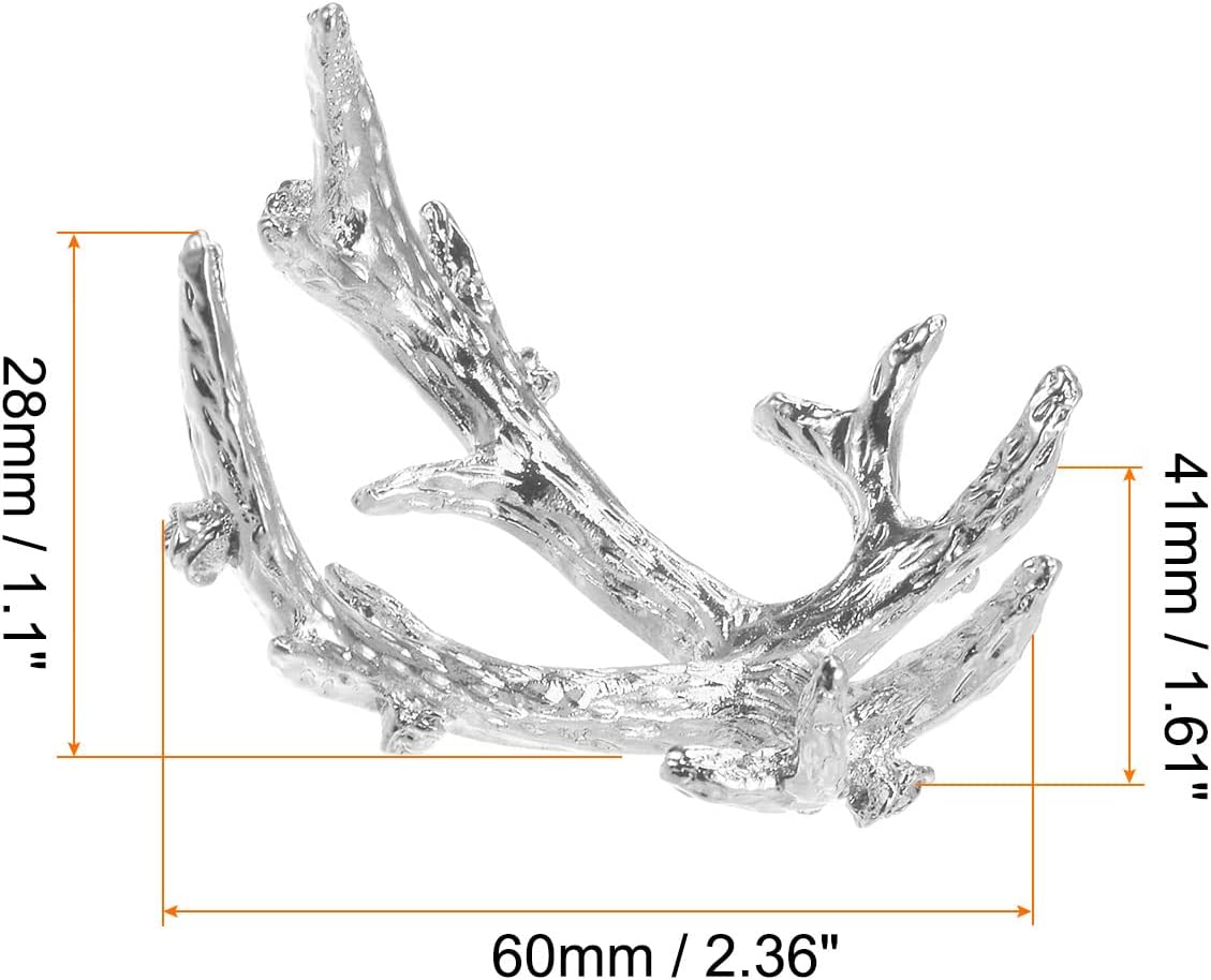 MECCANIXITY Crystal Ball Tree Display Stand 236 Inch White Gold