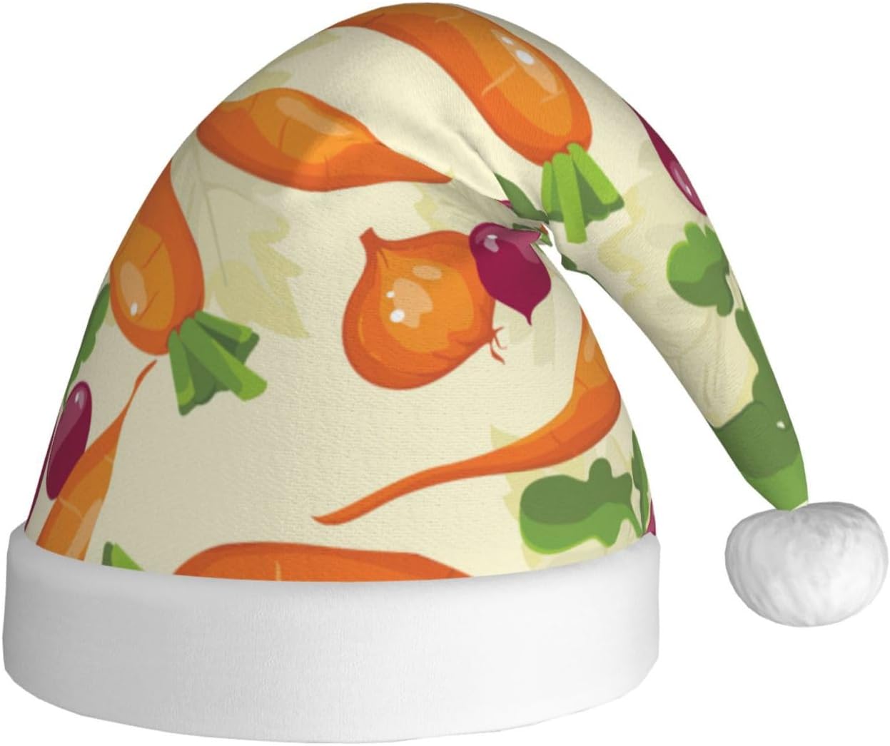 Qin And Zheng Cartoon Vegetables Santa Hat