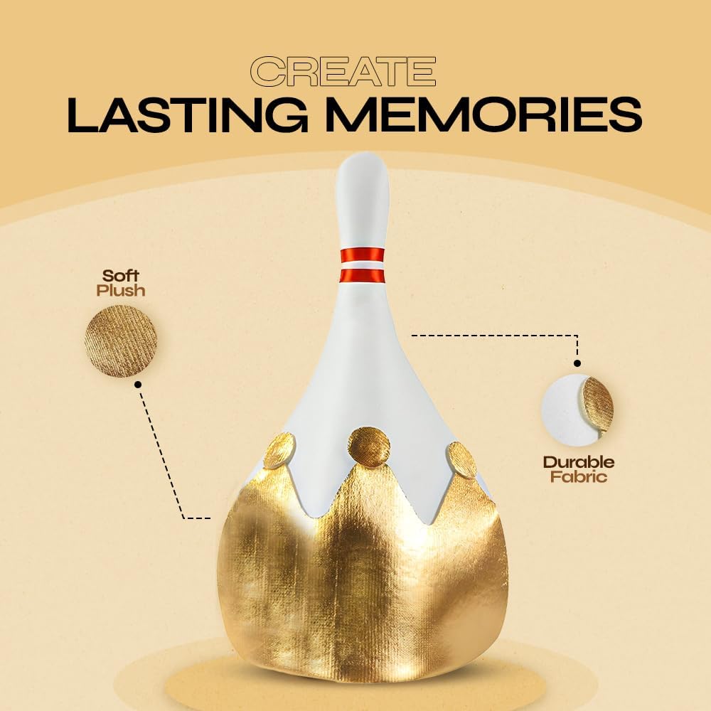 Funny Party Hats Bowling Party Favor Costume Hat White