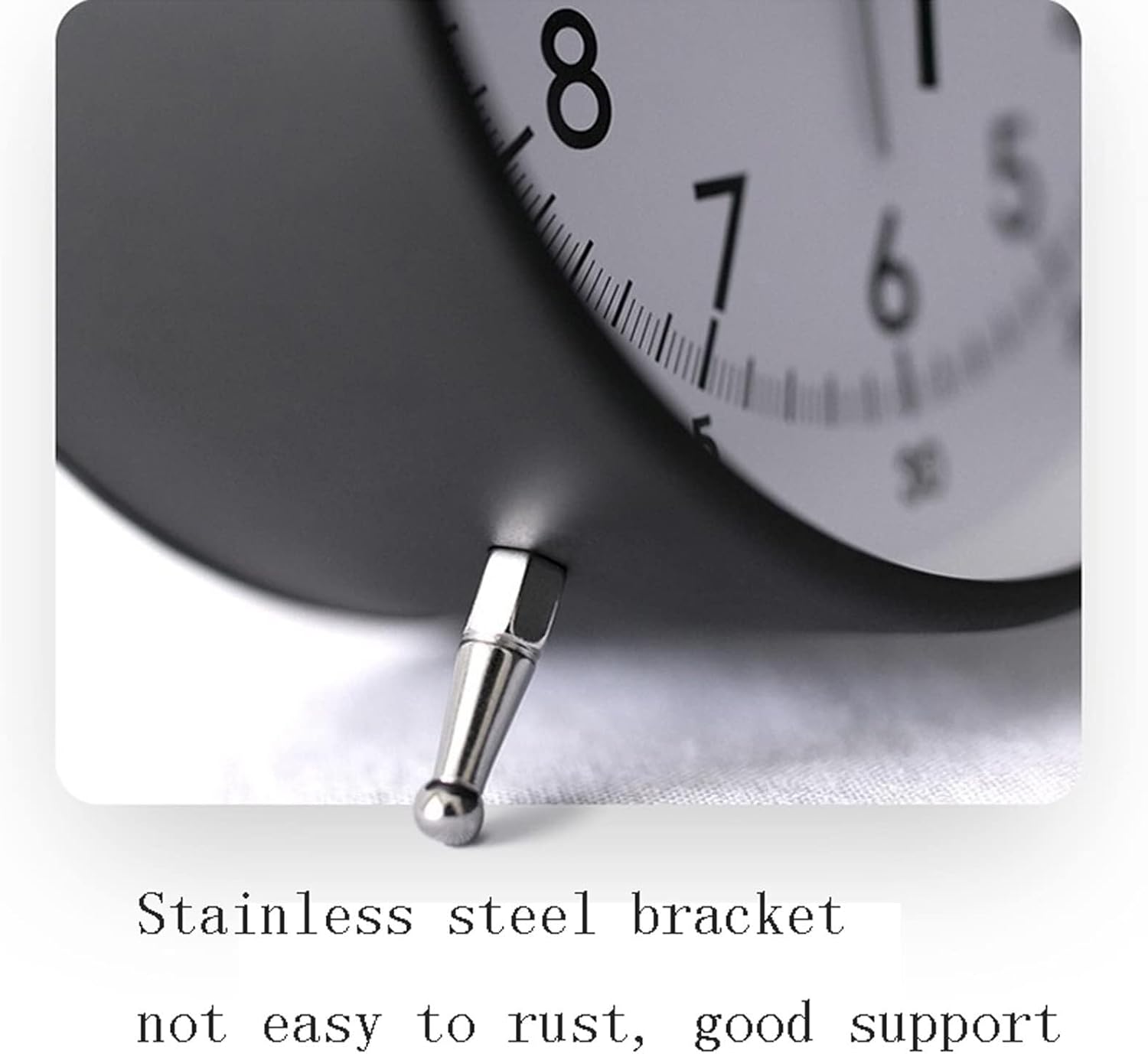 Loud Double Bell Alarm Clock with Silent Movement