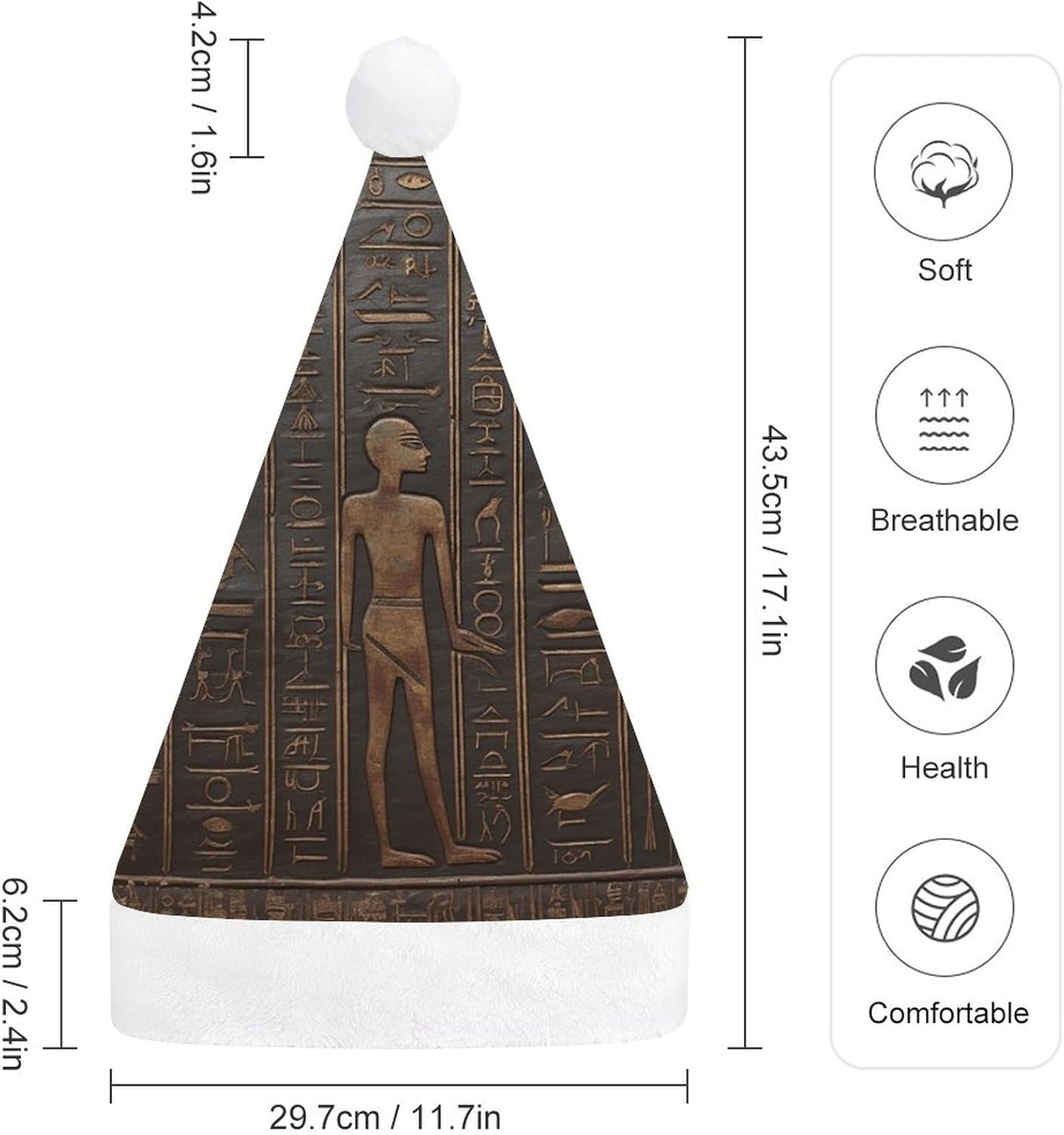 Santa Hat Christmas Party Headwear for Adults