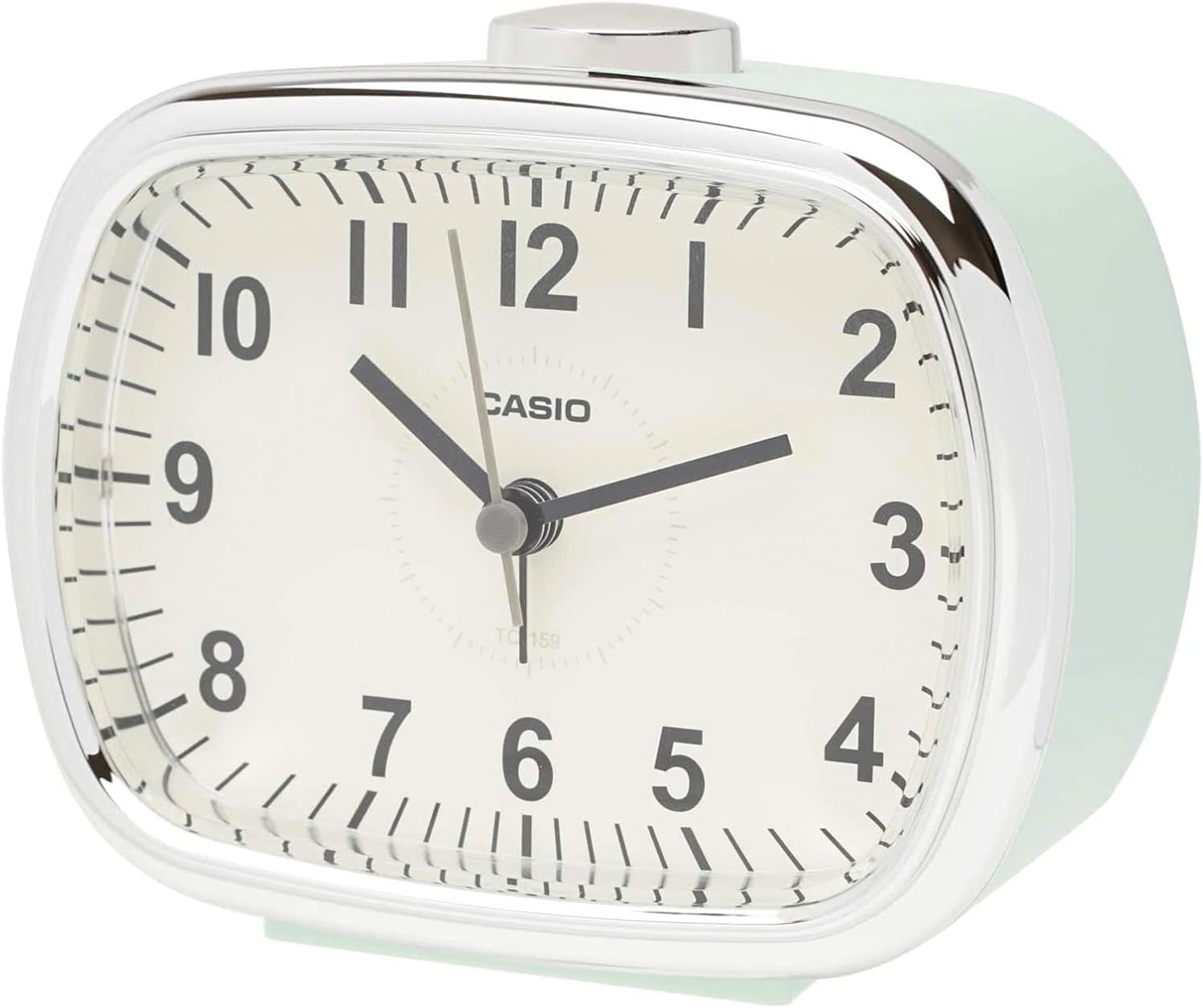 Casio Alarm Clock Green Analog Snooze Light Retro TQ-159-3JF 1