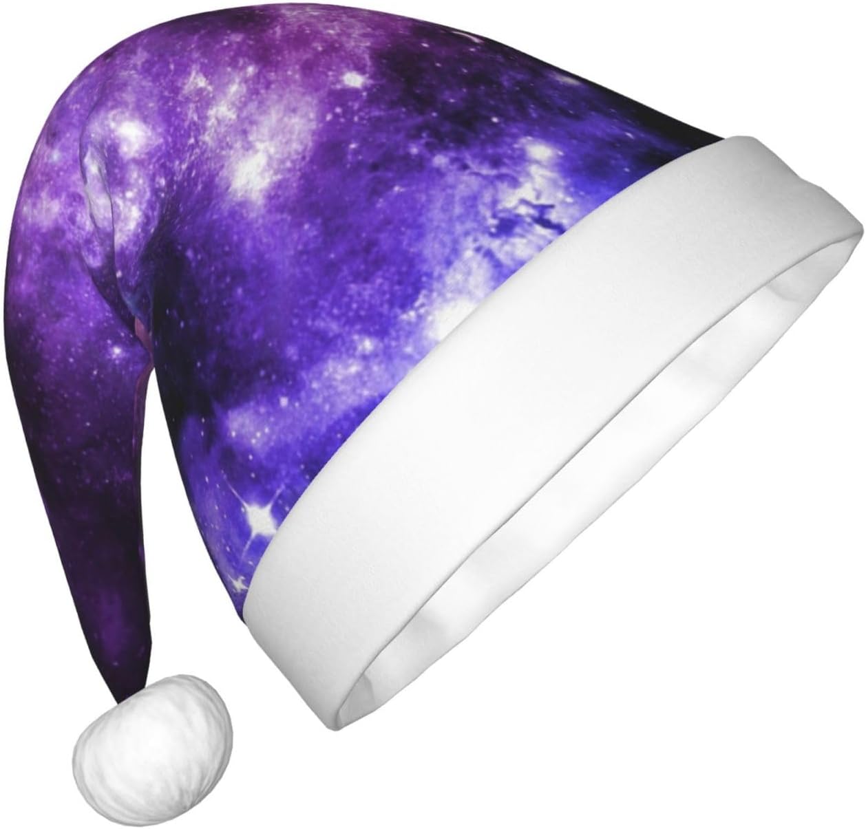 Galaxy Sky Print Christmas Santa Hat Small Size