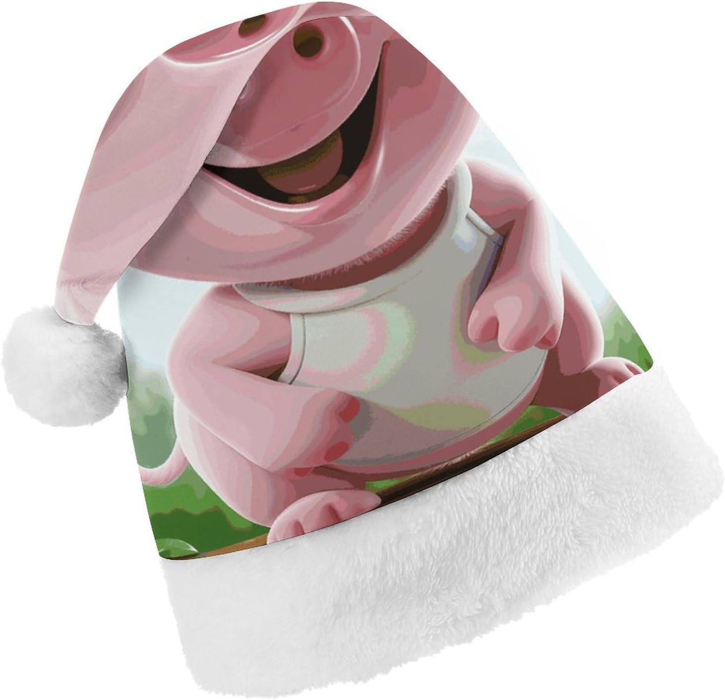 Santa Hat Smiling Pets Christmas Party Headwear