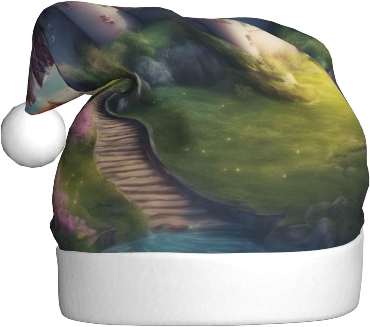 QINZHENG Magic Fairy Tale Castle Santa Hat