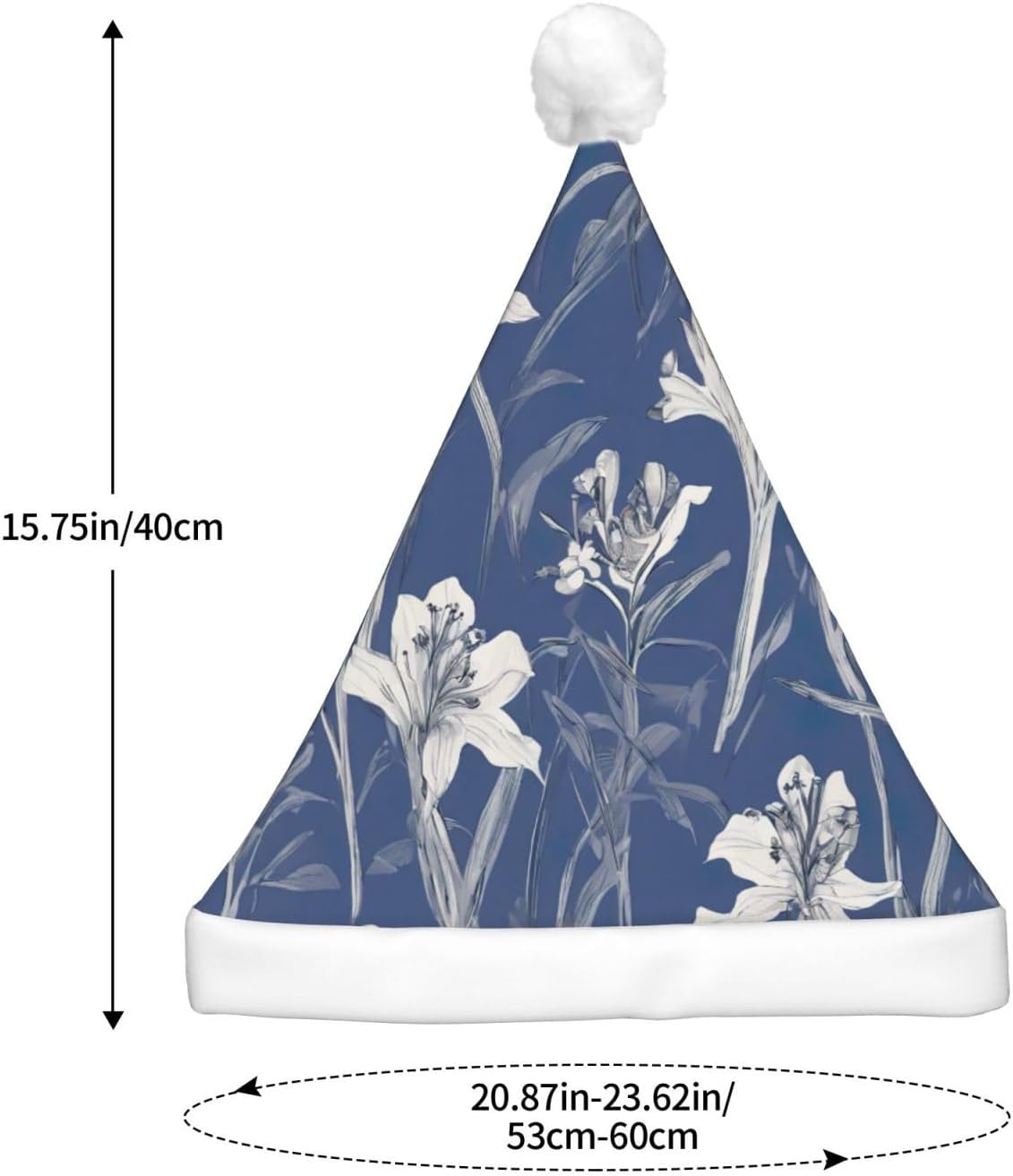 Bluebell Design 03 Christmas Santa Hat Plush Light Up Funny Adult Party Hat