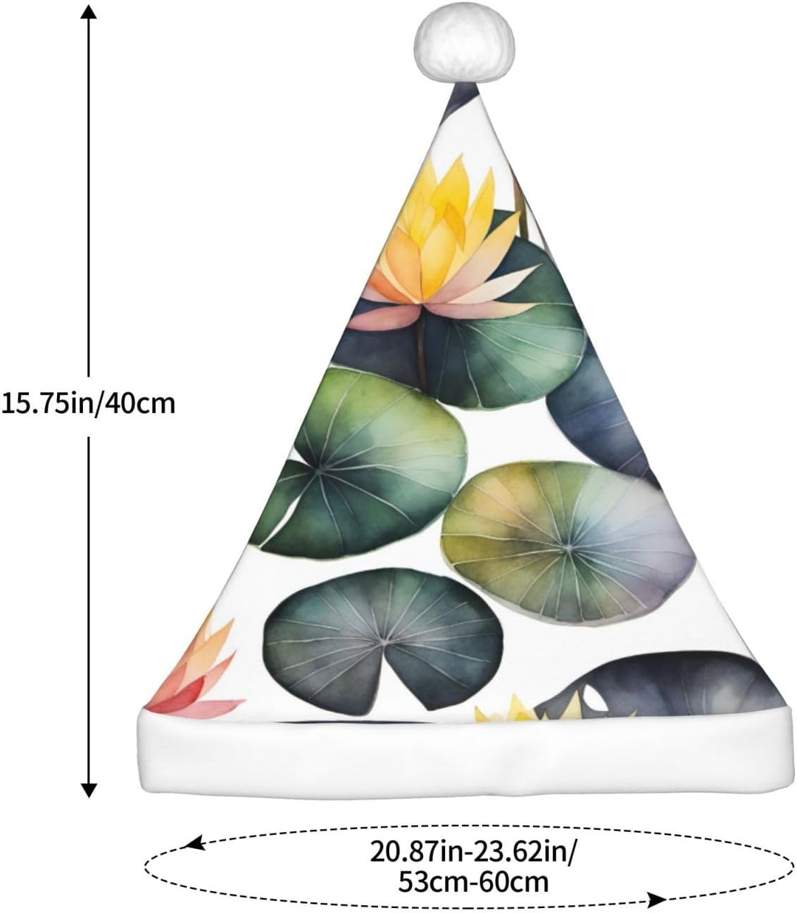 QINZHENG Personalized Santa Hat Velvet Plush