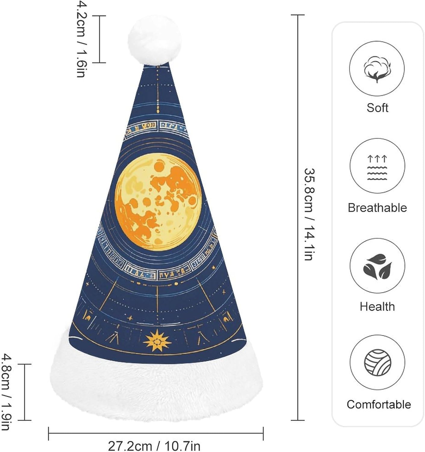 NWGHM Santa Hat Christmas Party Headwear