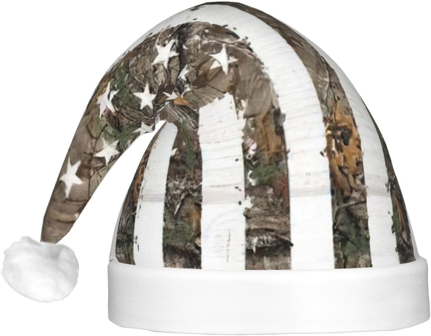 Interstellar Camouflage Santa Hat with LED Light Up