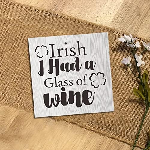 Vrurinss 8x8 Inch Decorative Wood Sign Plaque