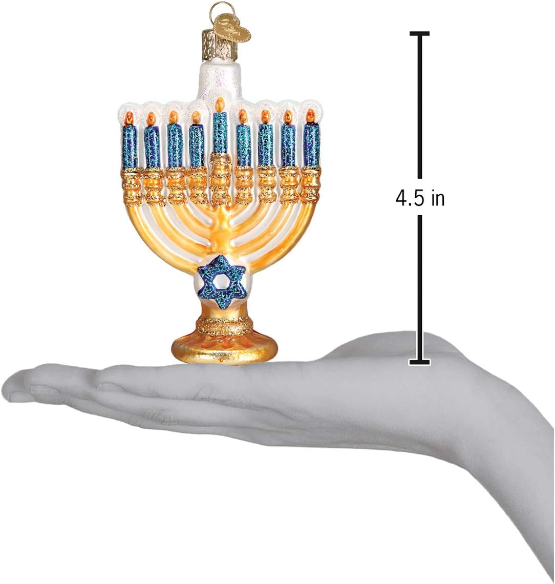 Old World Christmas Hanukkah Glass Blown Ornaments