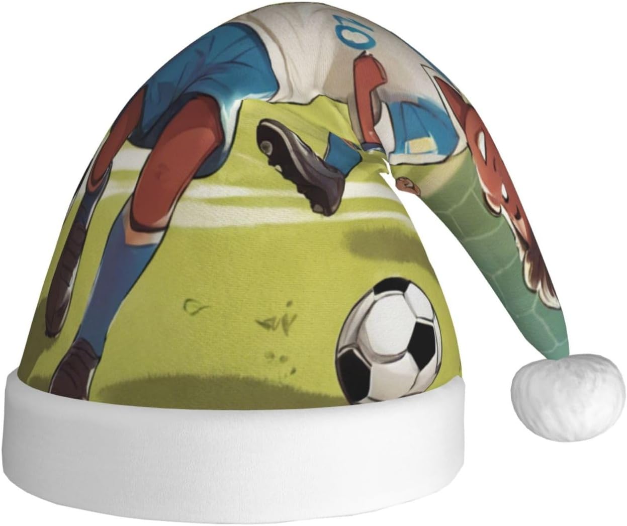 QINZHENG Personalized Santa Hat for Boys and Adults