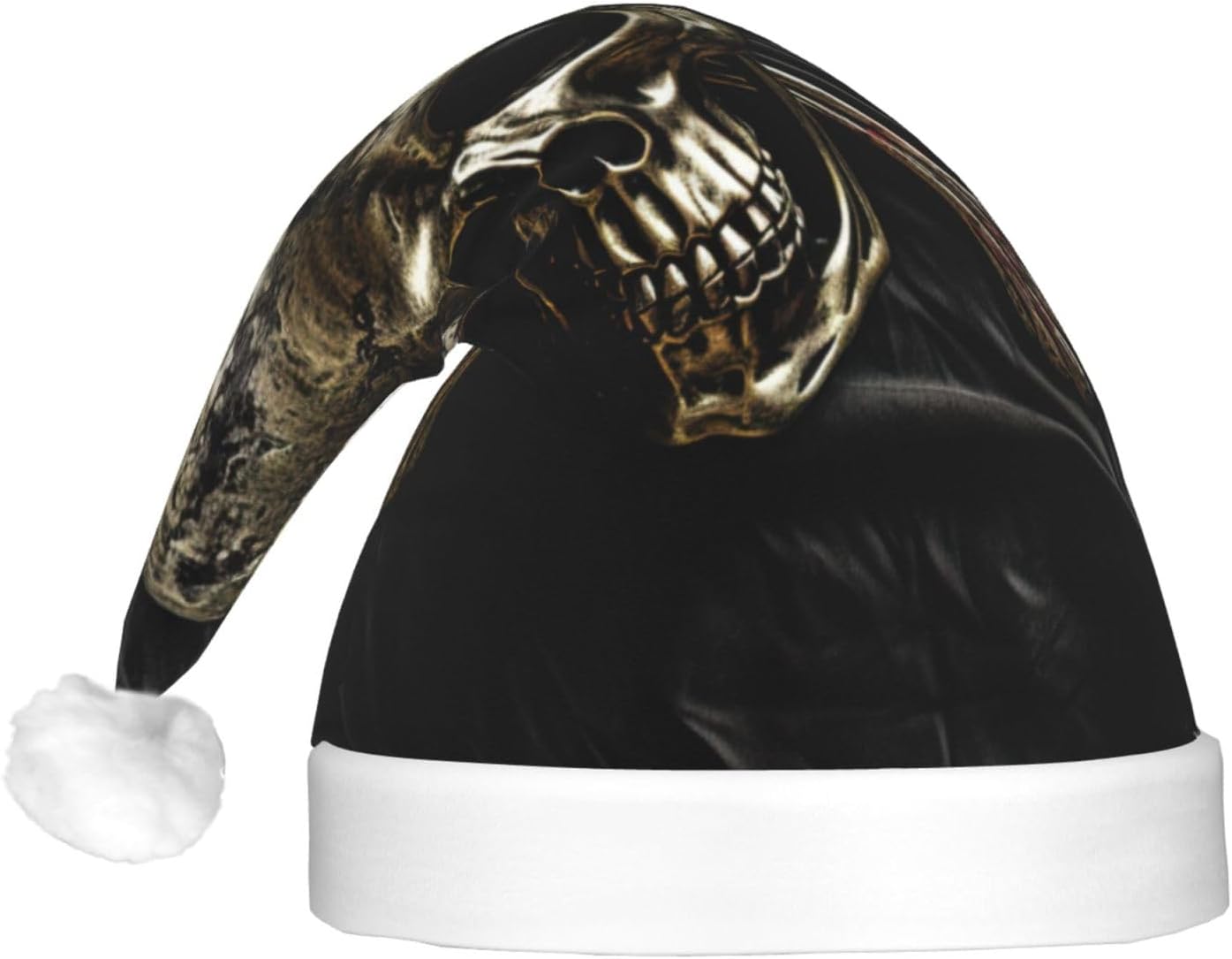 QINZHENG LED Pirate Flag Santa Hat for Christmas Party