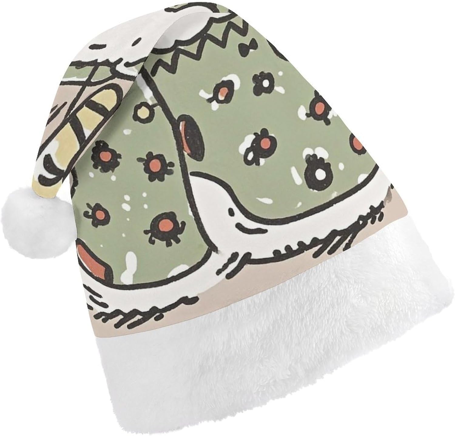 NWGHM Christmas Hat for Adults Stylish Warm Plush Headwear