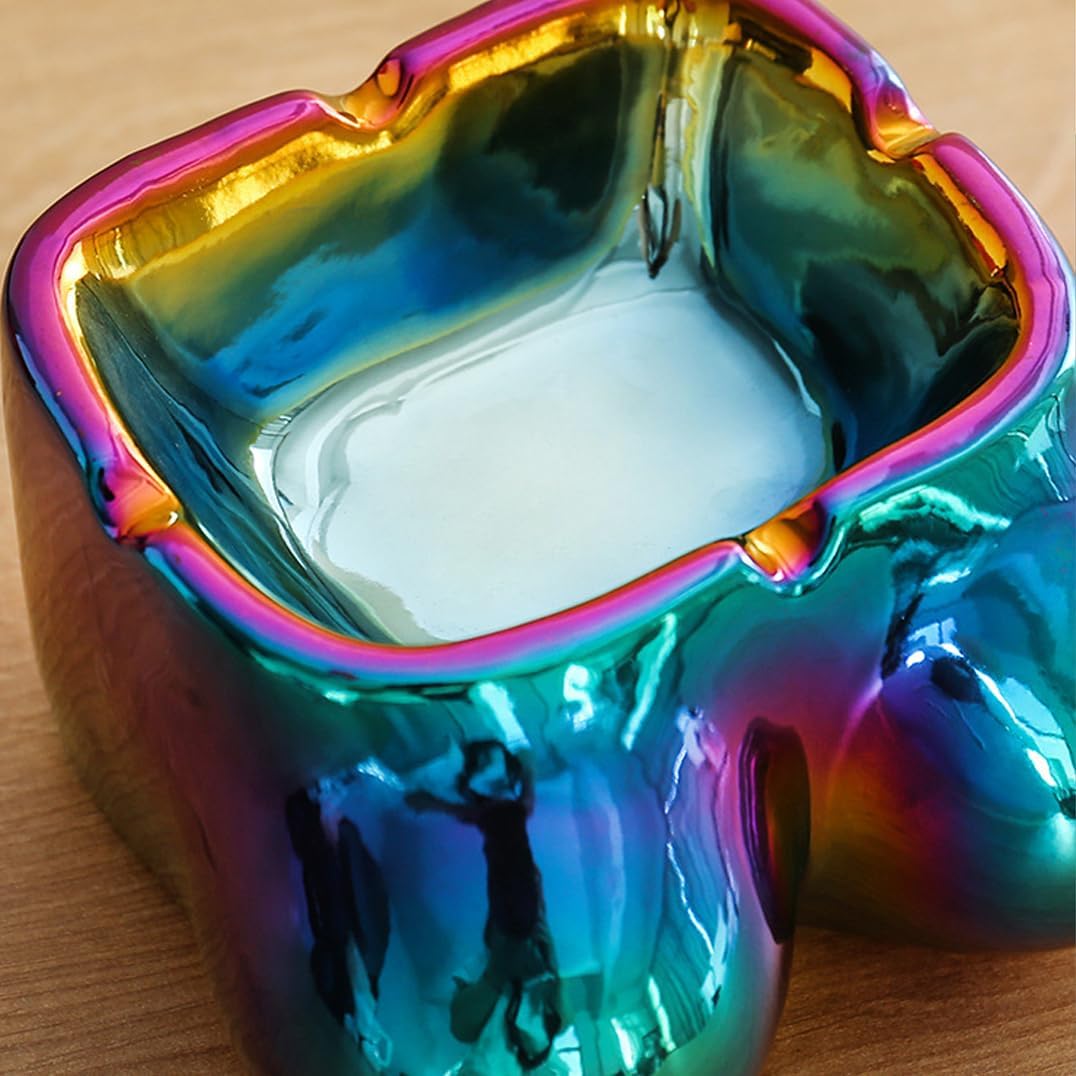 Funny Boob Ashtray Ceramic Decor 7x10x11cm