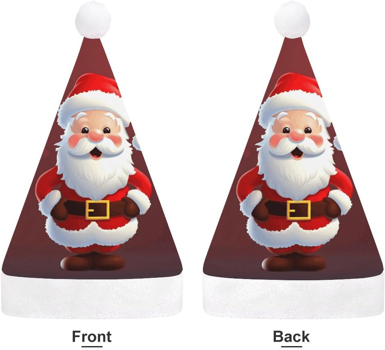Santa Hat Cute Christmas Headwear Novelty Party Hat