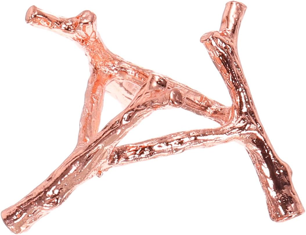 MECCANIXITY Alloy Crystal Ball Display Holder Rose Gold Modern Pedestal