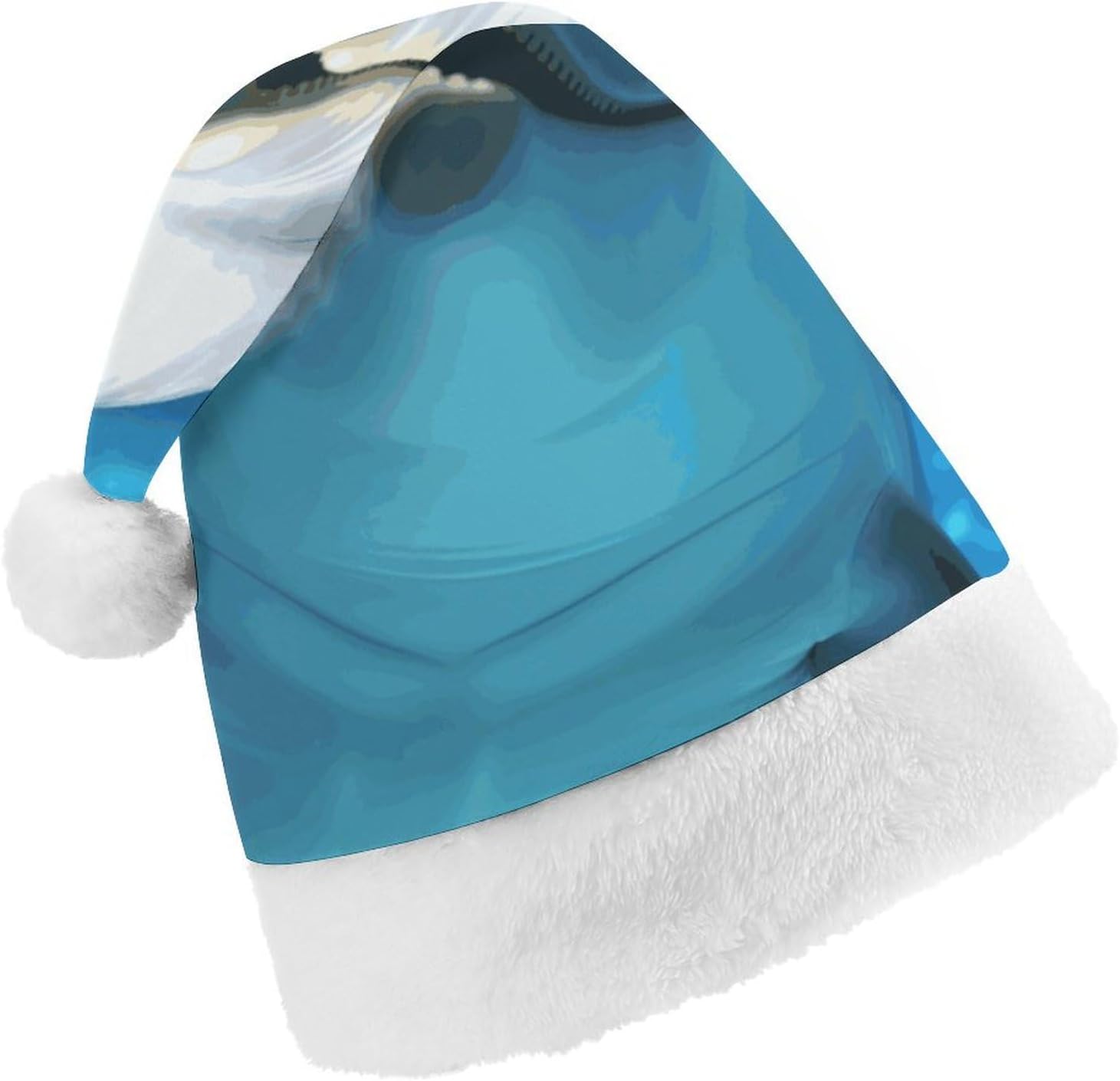 Santa Hat Dolphin with Smile Christmas Party Headwear