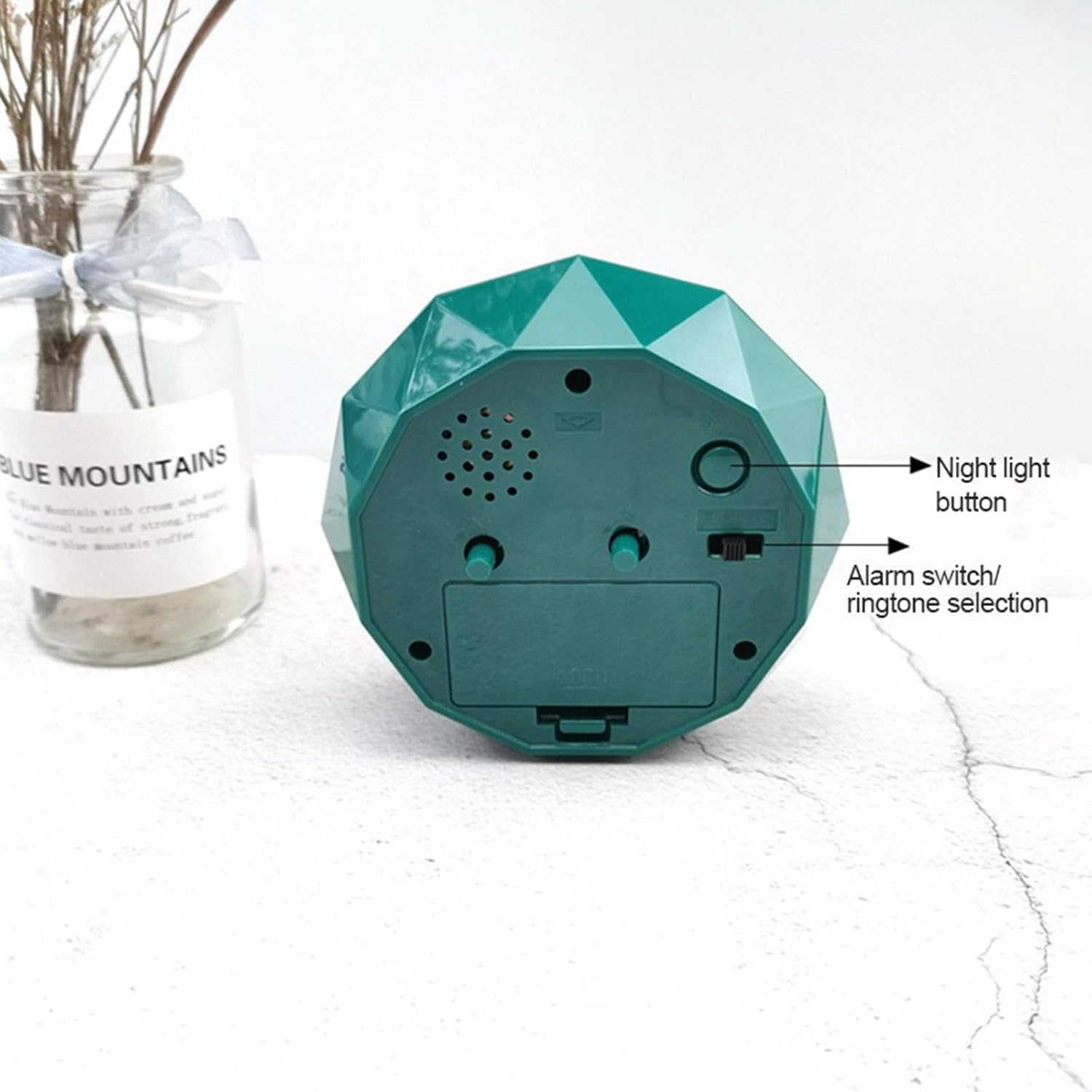 Modern Stylish Desktop Alarm Clock for Bedroom and Office Use