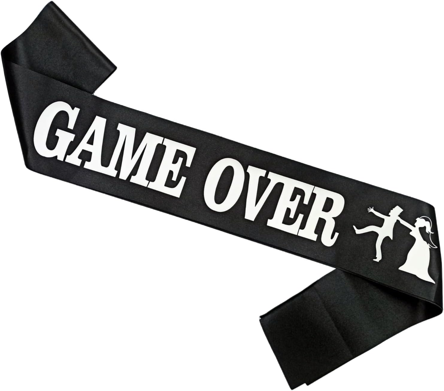 Game Over Bachelor Party Groom Sash for Gamers