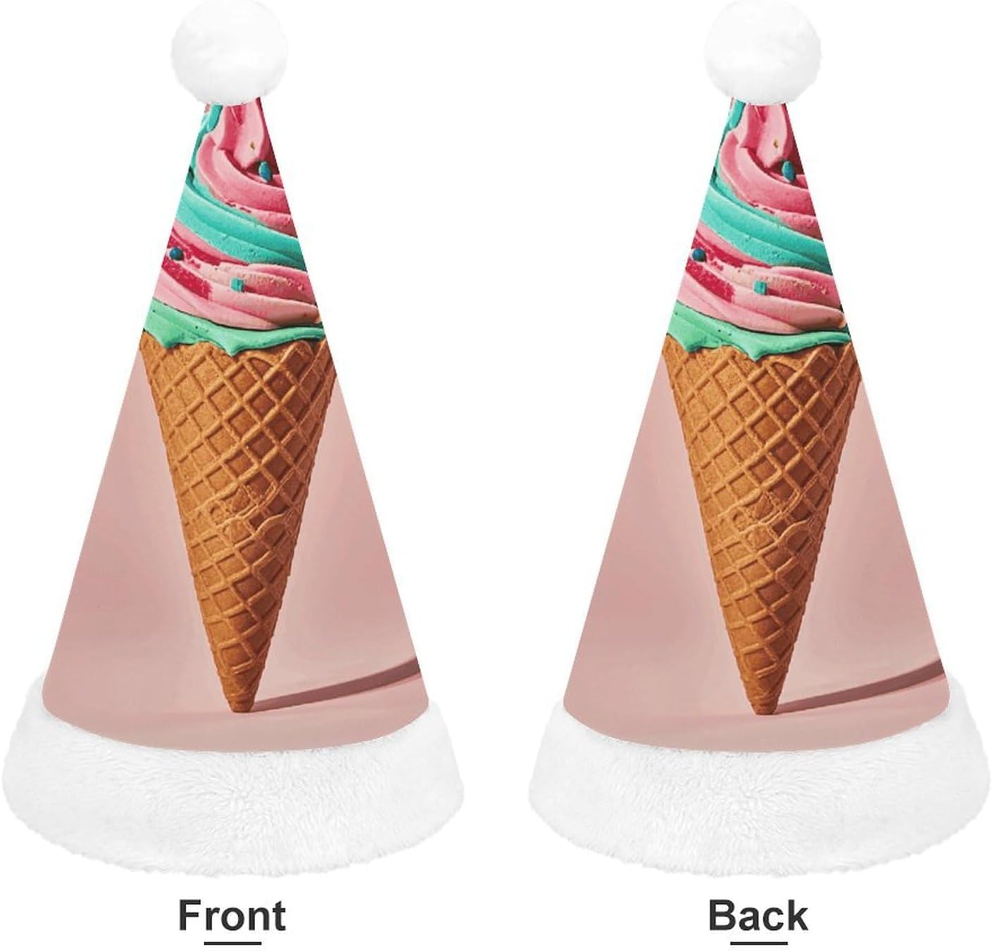 NWGHM Christmas Hat Ice Cream Adult Headwear