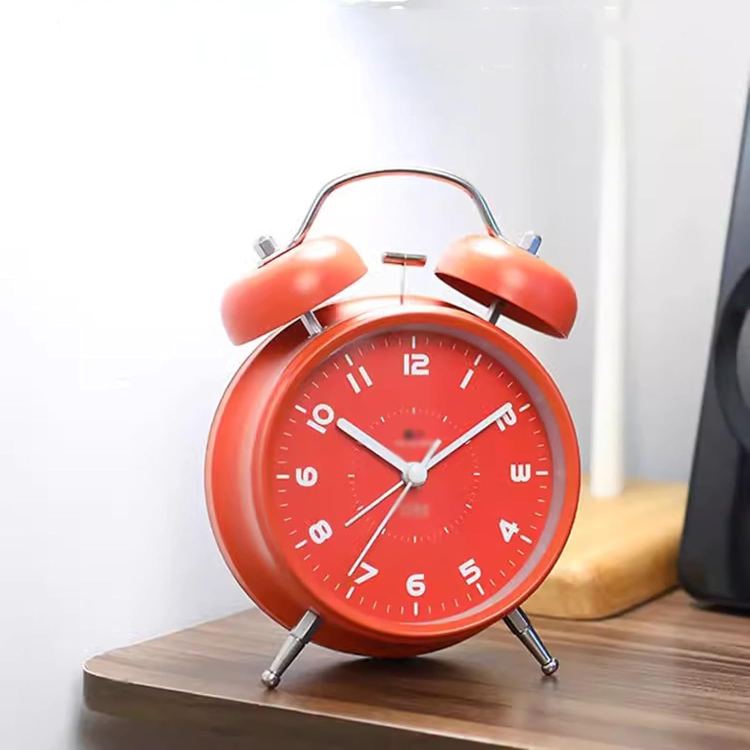 Super Loud Alarm Clock with Night Light and Double Bell