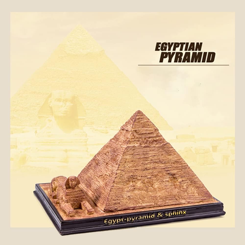 One Billiono BESPORTBLE Resin Pyramid Statue
