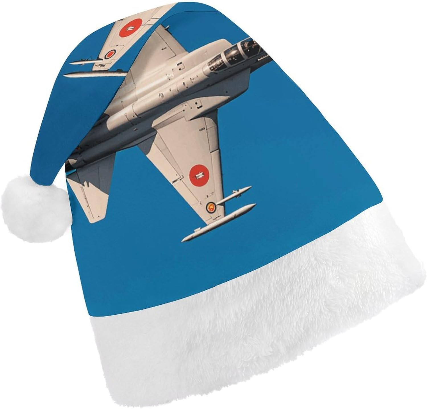 Christmas Santa Hat for Adults with Elastic Stretch Fit