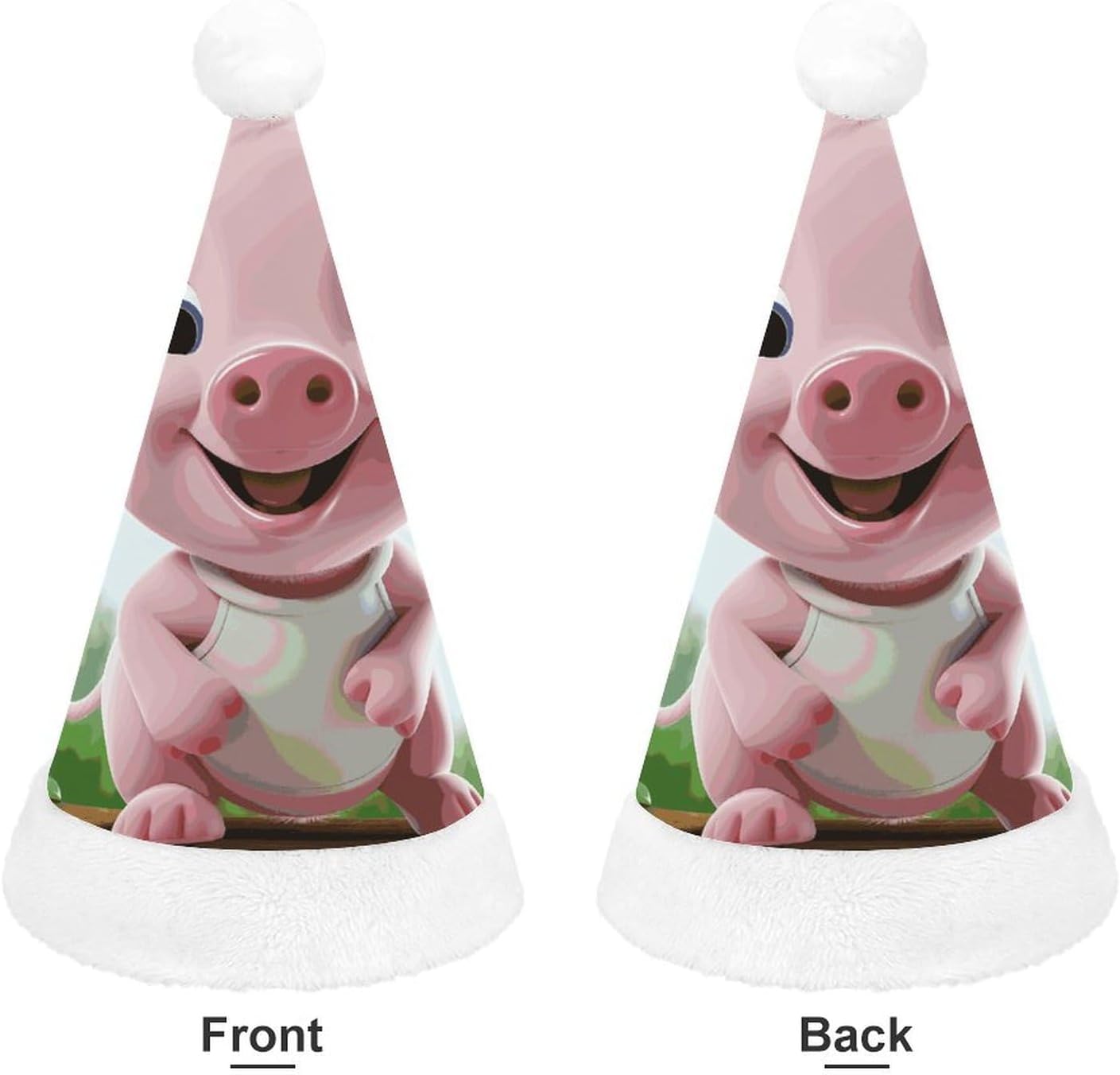 Santa Hat Smiling Pets Christmas Party Headwear