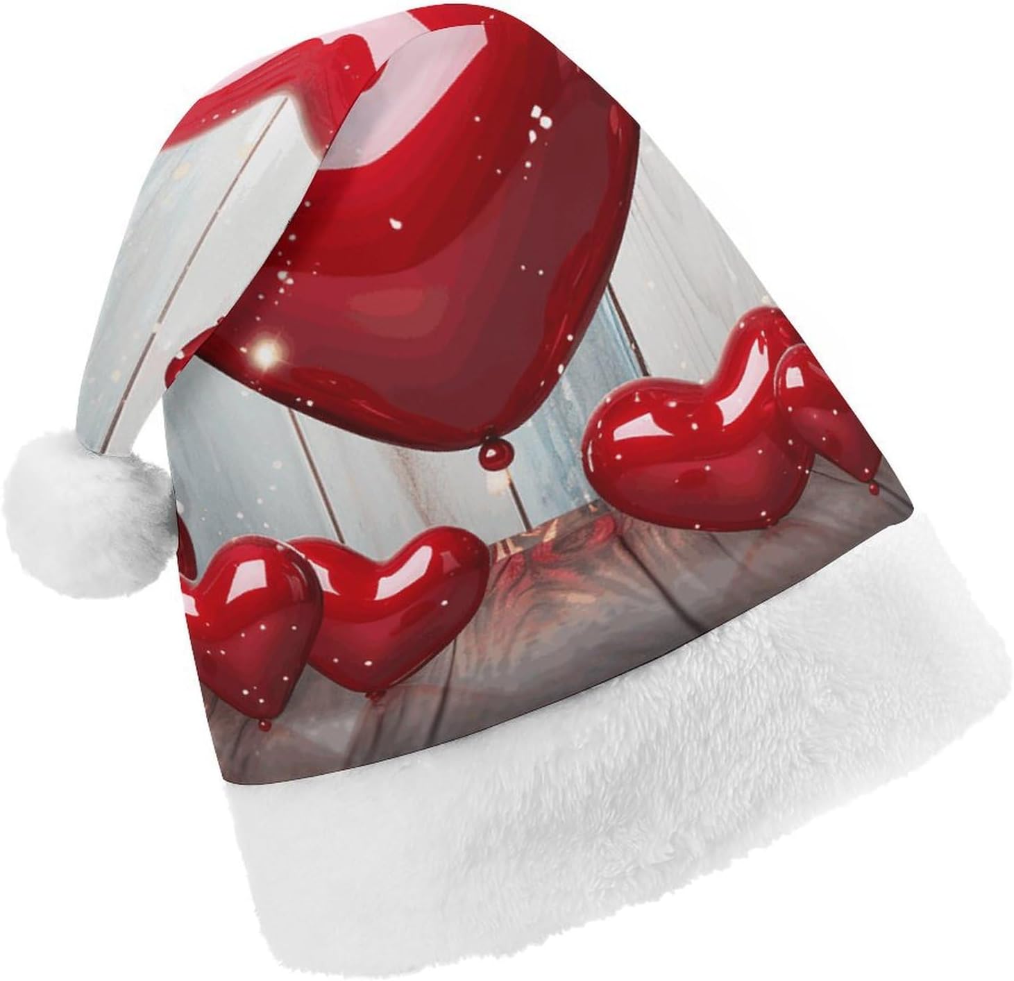 Santa Hat Love Heart Christmas Party Headwear