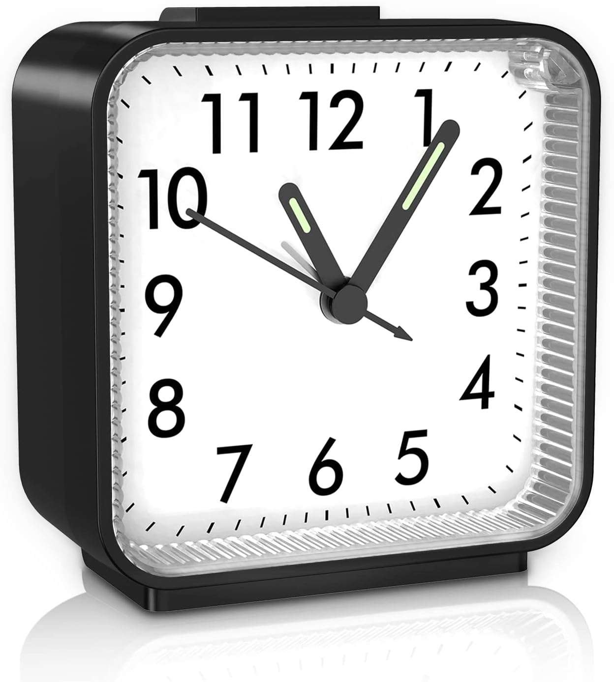 Ankilo Analog Alarm Clock with Night Light and Snooze Function