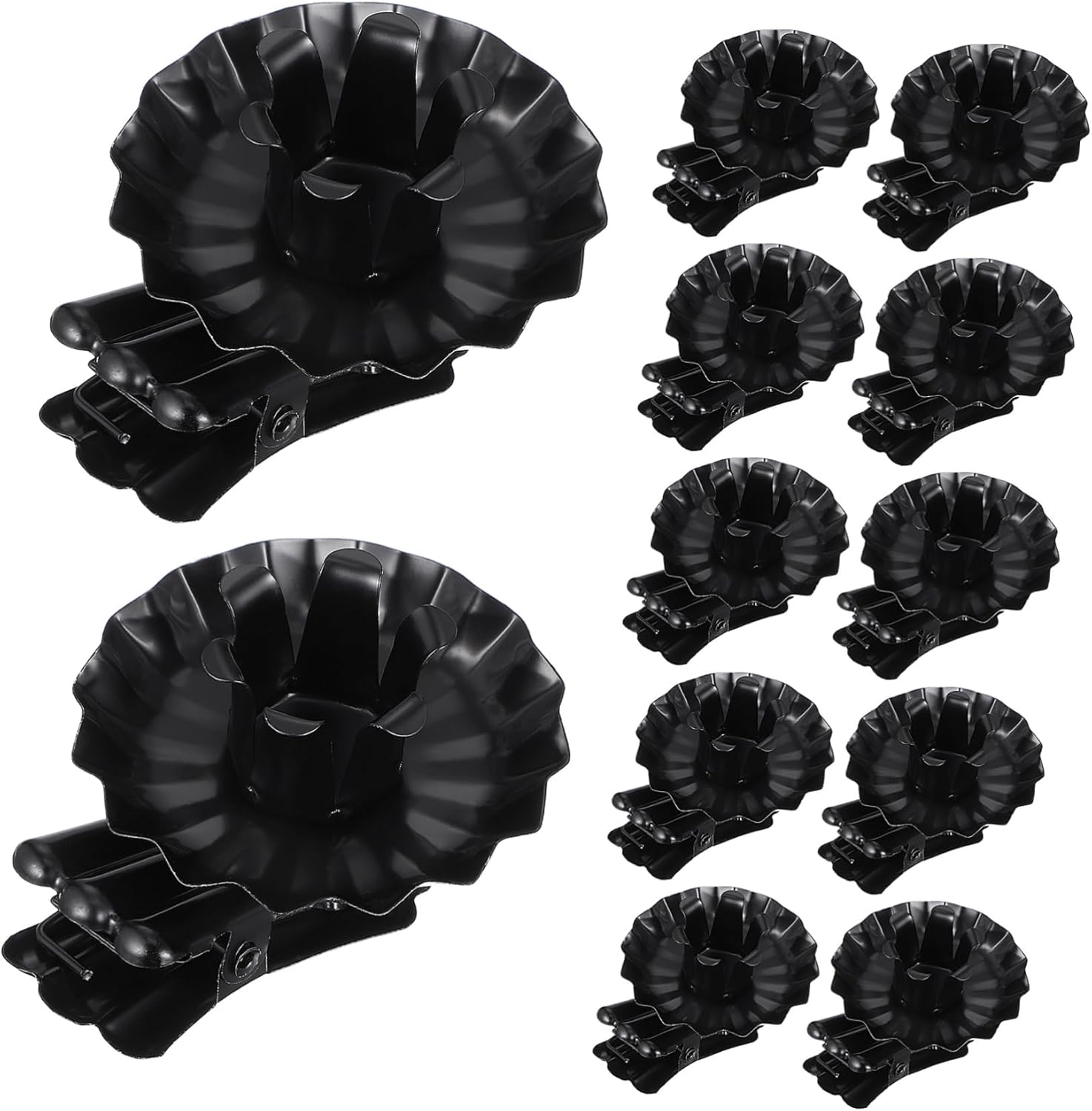 ABOOFAN 20pcs Metal Candle Clips for Christmas Tree Decoration