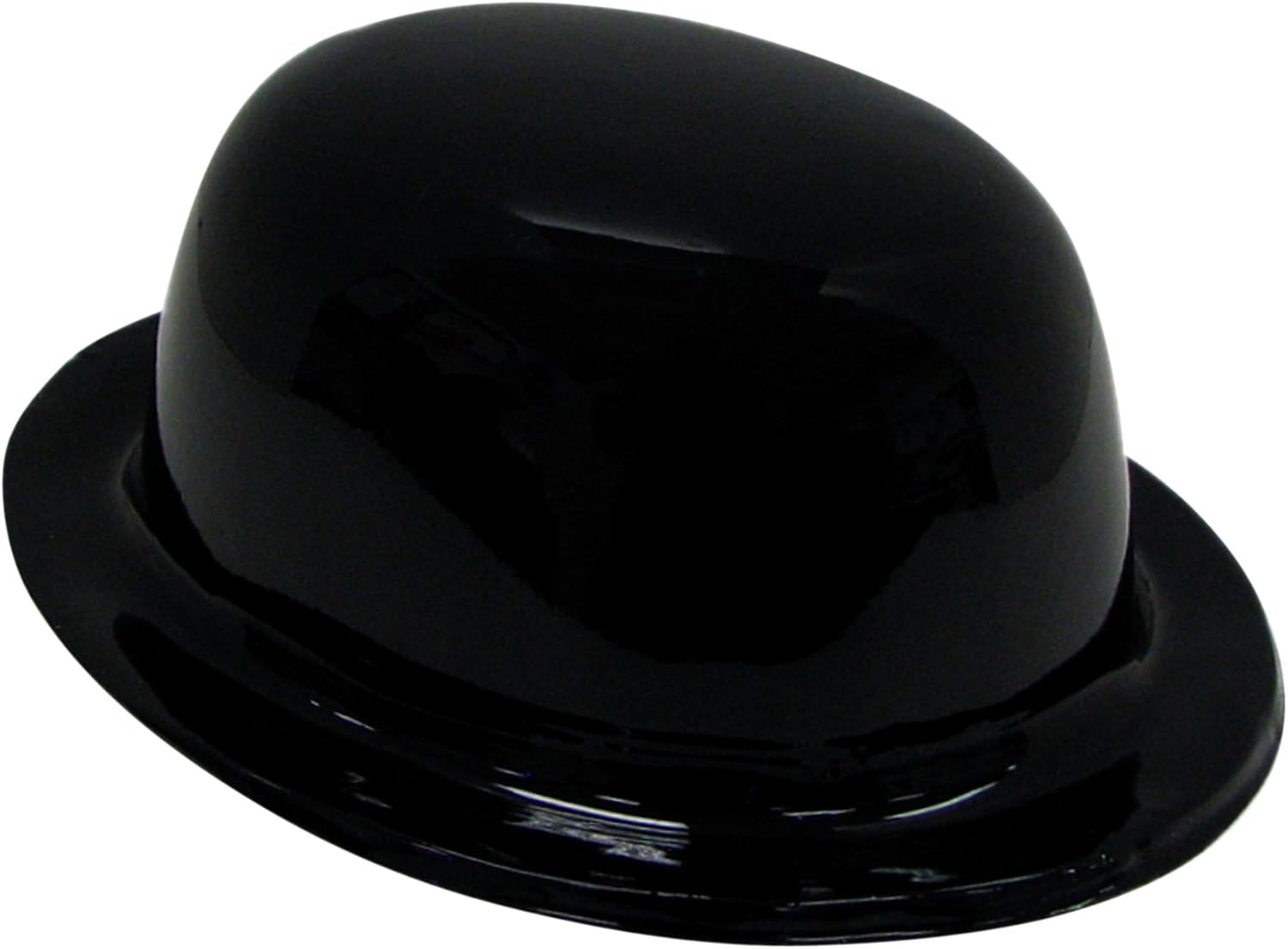Windy City Novelties Black Derby Hats 12 Pack