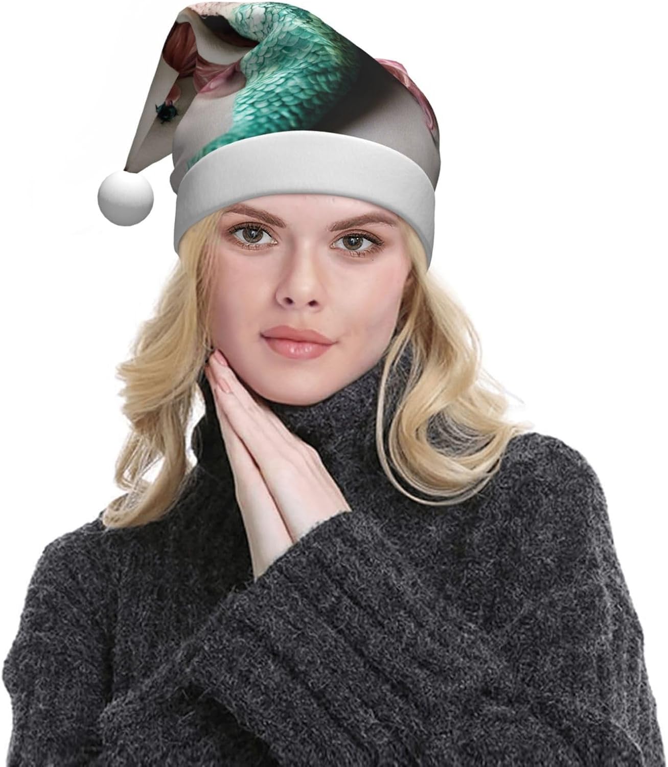 Qin Zheng Personalized Santa Hat Christmas Headwear