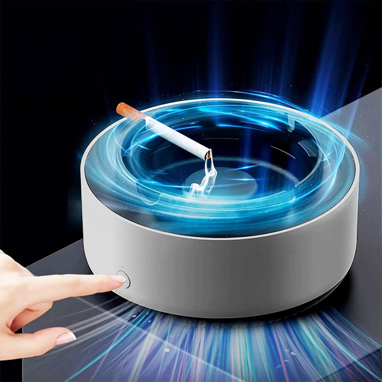 2 in 1 Smokeless Ashtray with Air Purifier Function