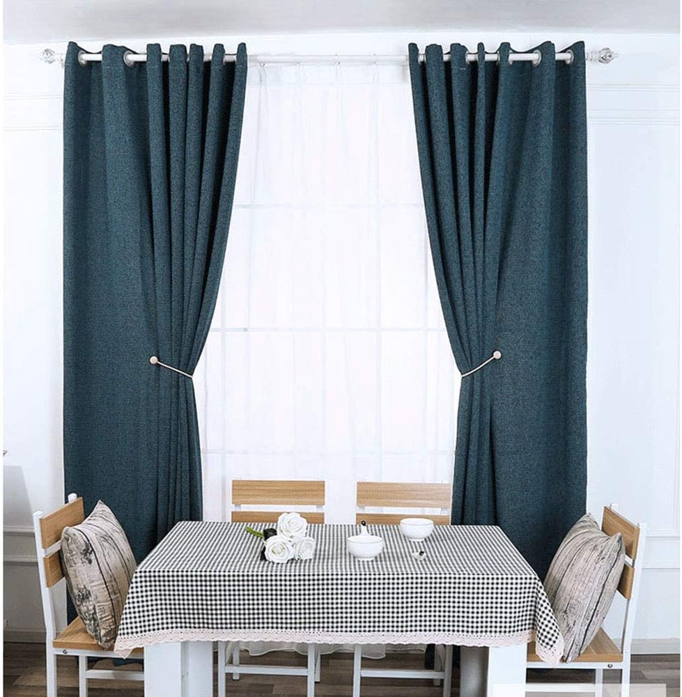 Melaluxe 4 Pack Magnetic Curtain Holdbacks Grey