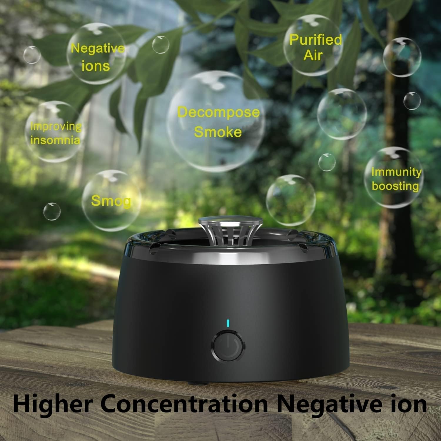 2-in-1 Smokeless Ashtray Air Purifier for Home