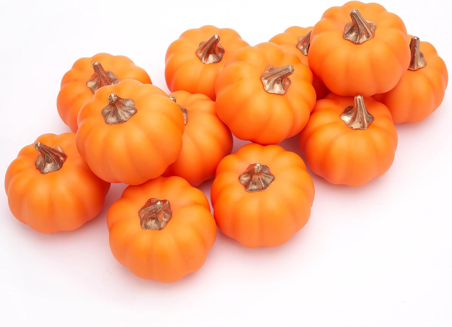 Osfvn Artificial Pumpkin Decor Set of 12