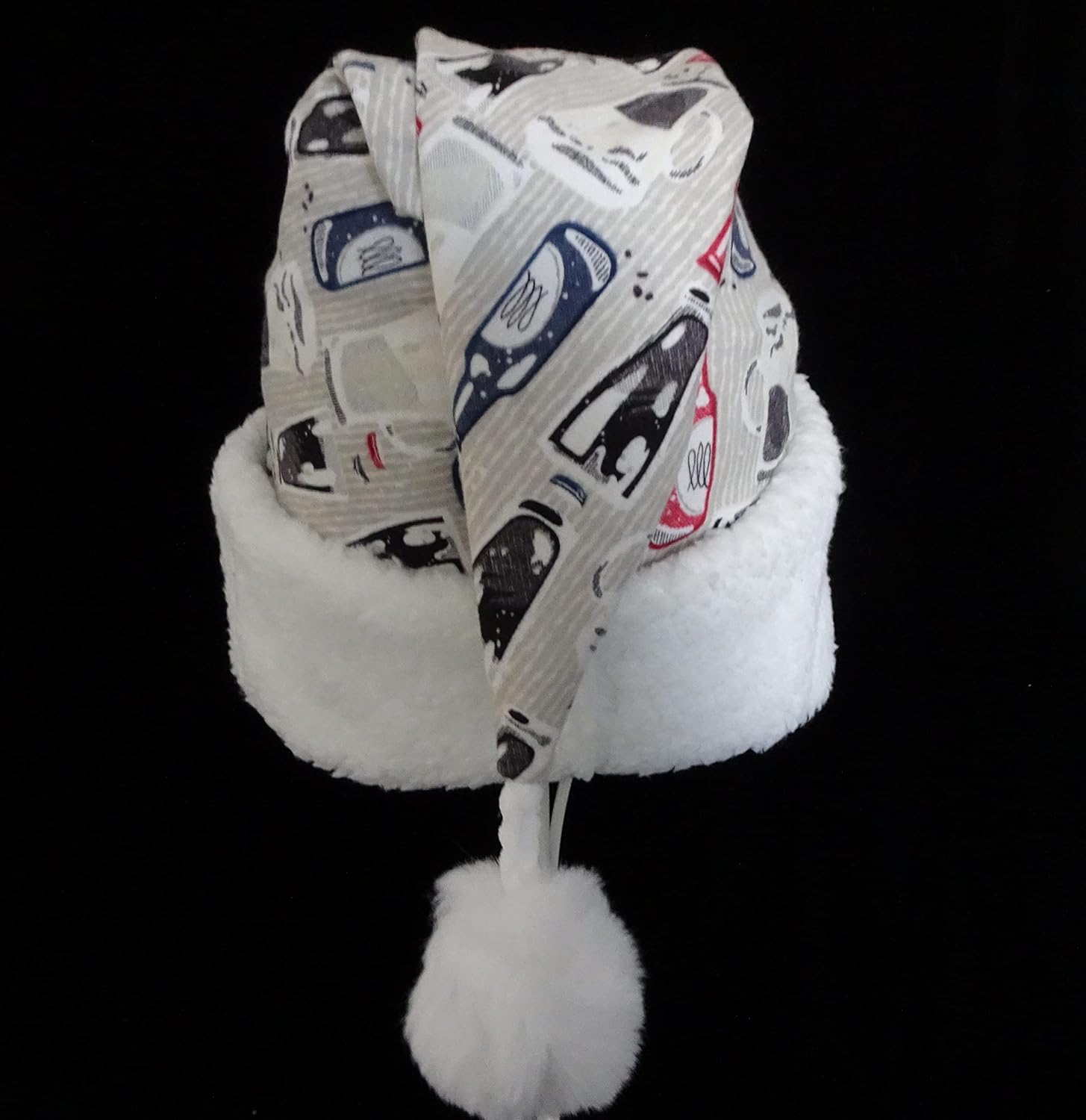 Beer Santa Hat Novelty Christmas Party Adult Headwear