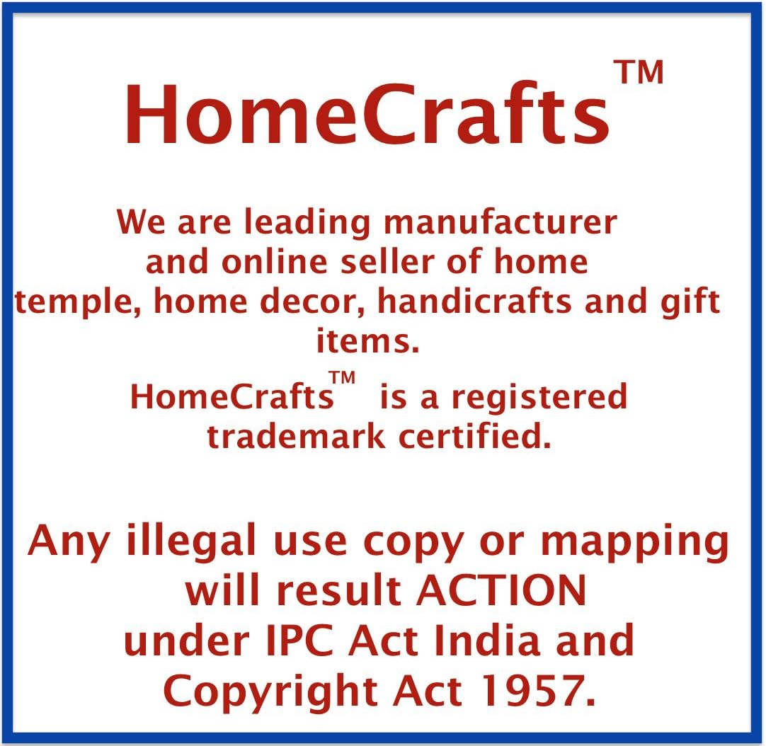 Homecrafts Medium Wooden Temple with 1 Drawer and 1 Tray
