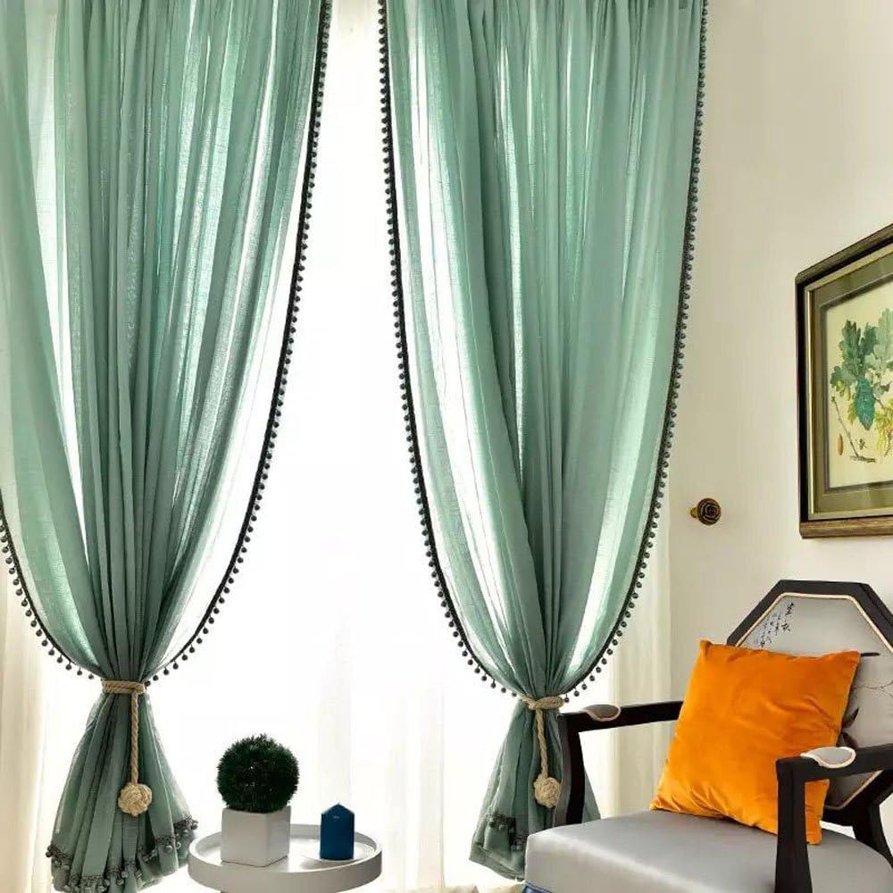 Melaluxe 2 Pack Heavy Duty Curtain Tiebacks - Grey