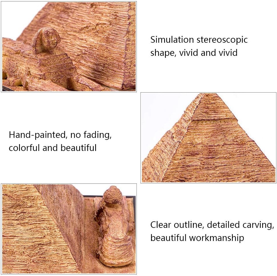 Egypt Pyramid Resin Desk Decoration Sculpture