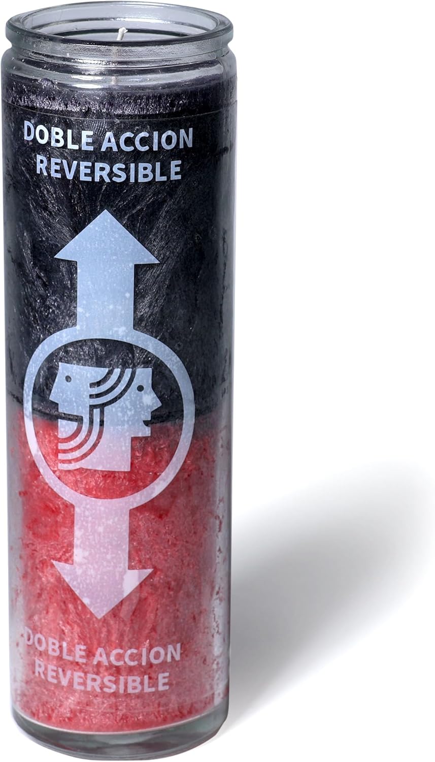 Return to Sender Candle Black Top Red Bottom