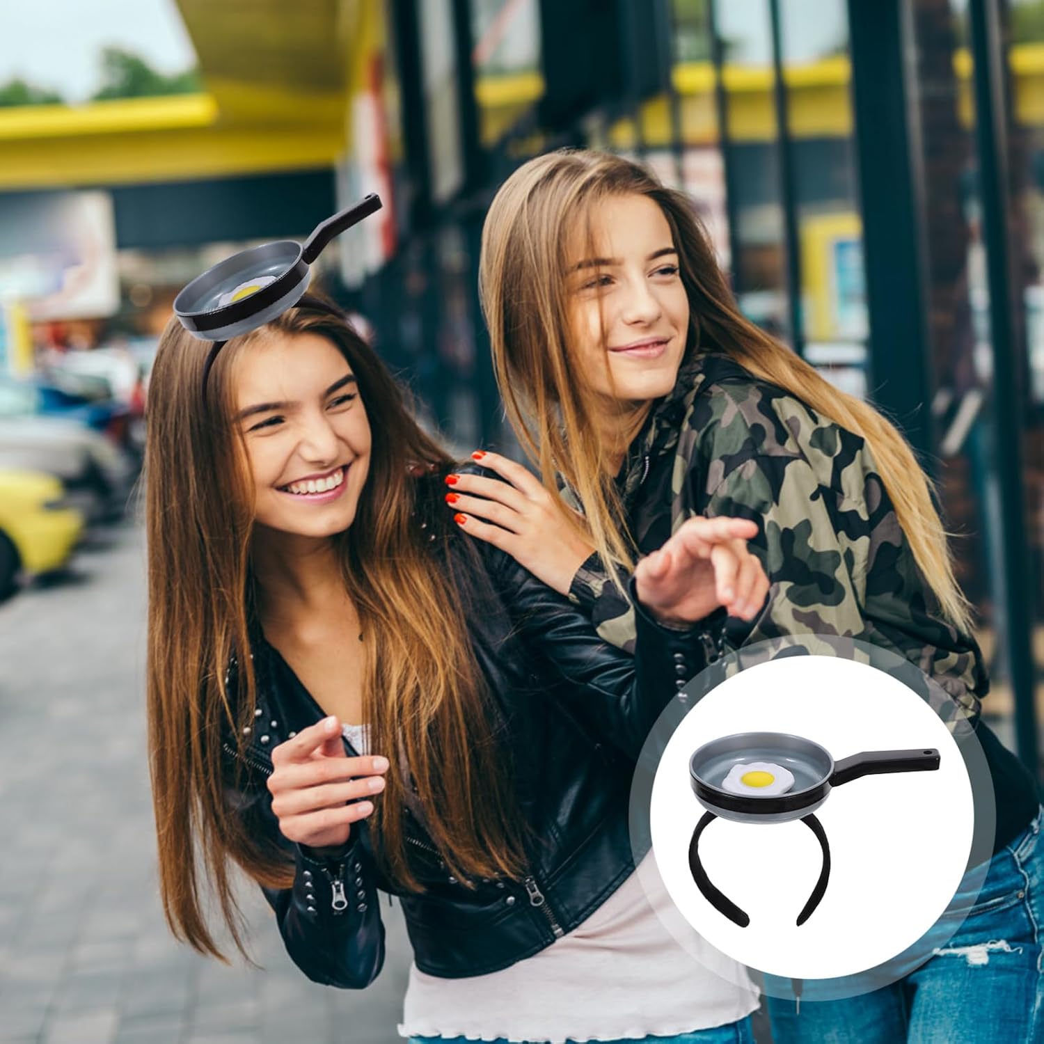 ABOOFAN Frying Pan Headband Party Accessory