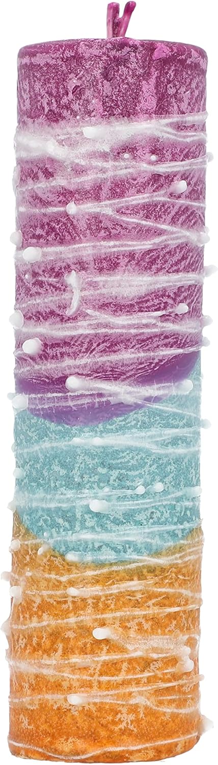 SHALHEVET LIGHT Havdalah Candle Tall Pillar