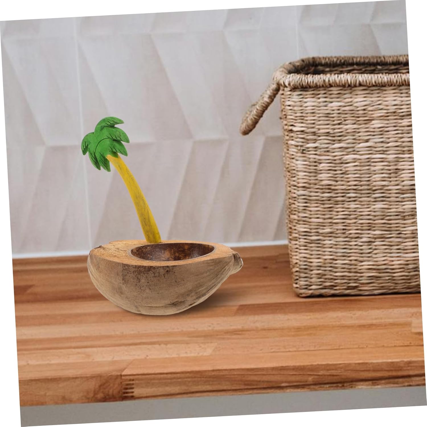 Wakauto Coconut Shell Candle Holder for Home Decor