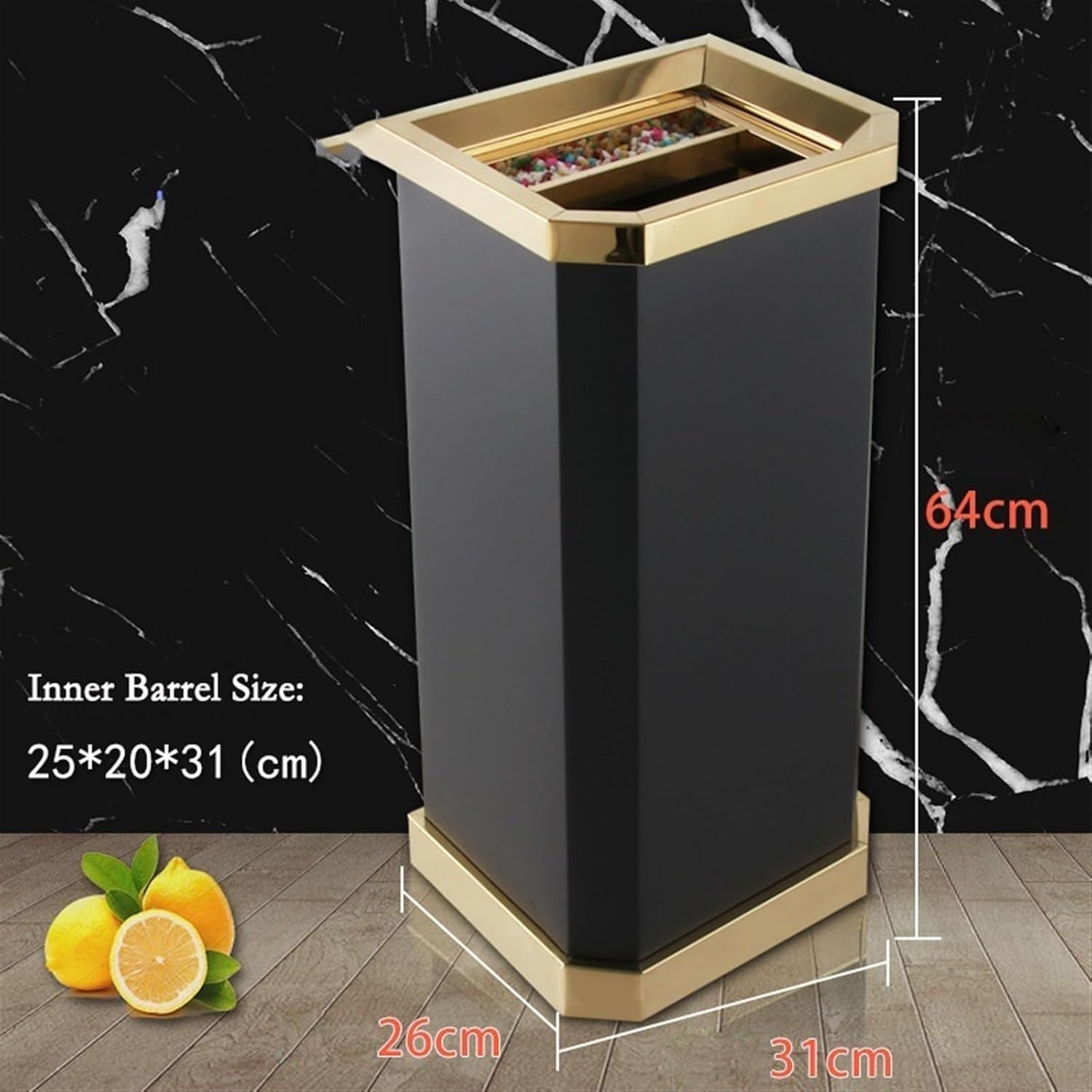 AZENHUA Standing Stainless Steel Ashtray