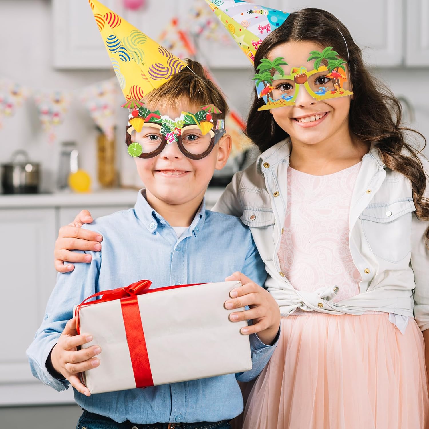 13 Pcs Beach Pool Party Eyeglasses Decorations