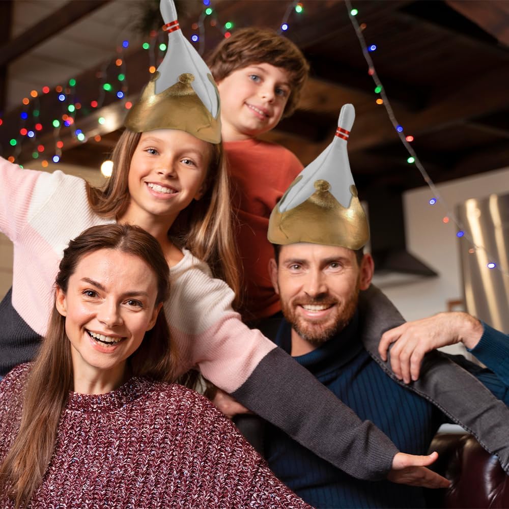 Funny Party Hats Bowling Party Favor Costume Hat White